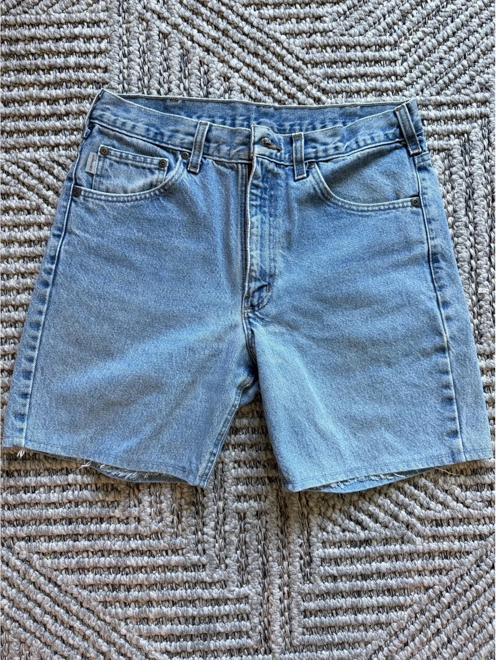 Men’s Carhartt B18-DST Traditional Fit shorts Darkstone 33 size.